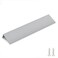 Goldenwarm 10 Pack 6-1/4in Brushed Nickel Finger Edge Pulls for Cabinets