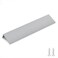 Goldenwarm 10 Pack 6-1/4in Brushed Nickel Finger Edge Pulls for Cabinets