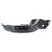 TRQ Front Right Inner Fender Liner Black Passenger Side