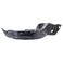 TRQ Front Right Inner Fender Liner Black Passenger Side