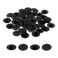 uxcell 160PCS Screw Cap Covers, 17mm Waterproof Plastic Screw Decorative Caps for Phillips Cam Lock Nuts, Black