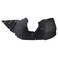 TRQ Front Left Inner Fender Liner Black Drivers Side