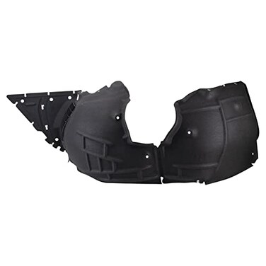 TRQ Front Left Inner Fender Liner Black Drivers Side