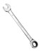 WORKPRO 1/2" Ratcheting Combination Wrench, Mirror Polish Chrome Plating
