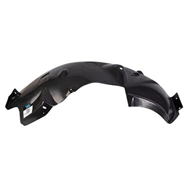 TRQ Front Left Inner Fender Liner Black Drivers Side