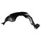 TRQ Front Left Inner Fender Liner Black Drivers Side