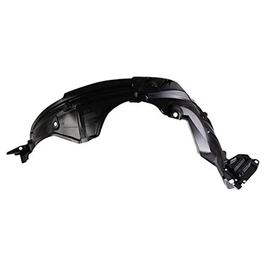 TRQ Front Left Inner Fender Liner Black Drivers Side
