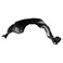TRQ Front Left Inner Fender Liner Black Drivers Side