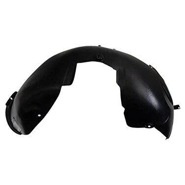 TRQ Front Left Inner Fender Liner Black Drivers Side