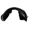 TRQ Front Left Inner Fender Liner Black Drivers Side