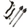 TRQ Front InnerOuter Tie Rod Set 4 Piece