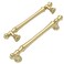 Amerdeco 10 Pack Brushed Gold Cabinet Pulls 5