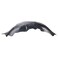 TRQ Front Right Inner Fender Liner Black Passenger Side