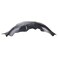TRQ Front Right Inner Fender Liner Black Passenger Side