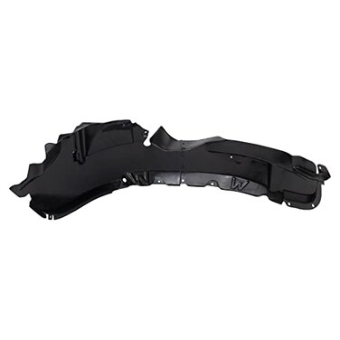 TRQ Front Right Inner Fender Liner Black Passenger Side