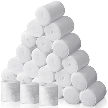 Treela 24 Rolls Cotton Cast Padding Individually Wrapped,2 Inch x 8.9 Ft