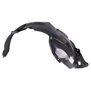 TRQ Front Left Inner Fender Liner Black Drivers Side