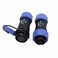 HangTon SP21 7 Pin Connector 15A Power Aviation Circular Threaded Solder Wire Cable Socket Plug 14AWG