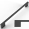 Amerdeco 10 Pack Matte Black Cabinet Pulls 10