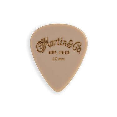 MARTIN LUXE BYApex Pick &ndash; 1.0mmStandard Shape with Precision BevelsLow-Friction Polymer, Enhanced GripToneIncludes Pick, TinPouch