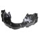 TRQ Front Right Inner Fender Liner Black Passenger Side