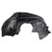 TRQ Front Left Inner Fender Liner Black Drivers Side