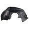 TRQ Front Left Inner Fender Liner Black Drivers Side
