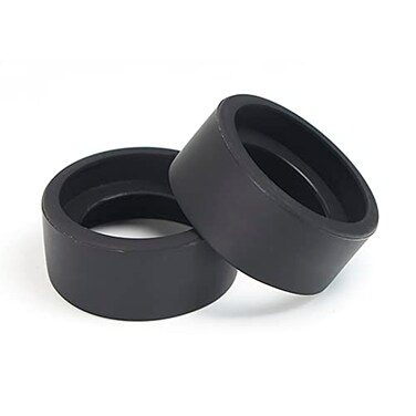 Upwtkim 2 pcs/Set 34mm Diameter Rubber Eyepiece Cover Eyeguards Eye Shields Protection Stereo Microscope Telescope Monocular Binocular (Package 2