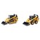 Diecast Masters 1:64 Cat 272D2 Skid Steer Loader 297D2 Compact Track Loader
