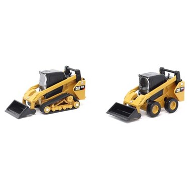 Diecast Masters 1:64 Cat 272D2 Skid Steer Loader 297D2 Compact Track Loader