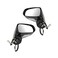 TRQ Driver and Passenger Side Mirror Assembly Set Power Heated Puddle Light