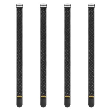 Trilancer Elastic Cinch Straps with Anti-Slip Strips, 32'' x 2'' (4 Pack