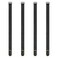 Trilancer Elastic Cinch Straps with Anti-Slip Strips, 32'' x 2'' (4 Pack