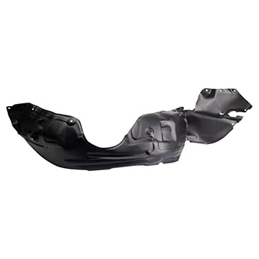 TRQ Front Right Inner Fender Liner Black Passenger Side