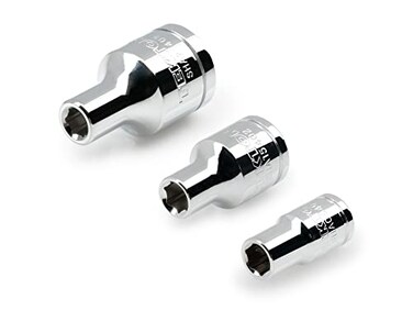 TEKTON Magnetic Hex Bit Holder Socket Set, 3-PieceSHA99021