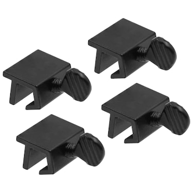 Prime-Line U 98198 Sliding Window Security Lock, Black, 4 Pack