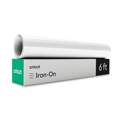 Cricut Everyday Iron-On, White - 6ft (3-Pack of 2ft Rolls