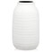 Briful Rustic Ceramic Vase 9.4 Inch, Farmhouse Table Decorative Flower Vase