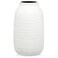 Briful Rustic Ceramic Vase 9.4 Inch, Farmhouse Table Decorative Flower Vase