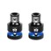 BLACKROBOT 2PCS Impact Bit Holders 3/8 Inch Square Drive to 1/4 Inch Hex Socket Adapter for Impact Wrench