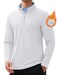 MAGCOMSEN Men's Quarter Zip Pullover Sweatshirt Warm Fleece Golf Jacket