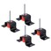 PATIKIL 110lbs Capacity Spring Vibration Isolator, 4Pack Shockproof Ceiling Damping Mount Hanger with Removable Frame Design for HVAC Air Conditioner Air Handling Units
