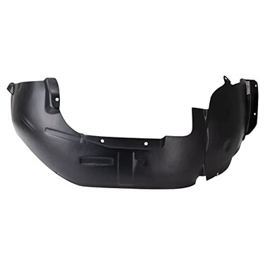 TRQ Front Right Inner Fender Liner Black Passenger Side