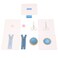 Kiddison Montessori Language Materials Objects with Identical Cards Matching Game Minitures Flash Cards Cleaning Tools Hair Accessories Sewing Items (Sewing Items