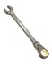 WORKPRO 14 mm Flex-Head Ratcheting Combination Wrench, Nickel Plating