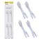 Soladey Replacement Brush Heads, 4 Count -3 Row Soft Bristle