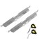 VEVOR Wheel Alignment Tool, 2-Pack Toe Alignment Toe Plates, Stainless Steel Wheel Alignment Tool Plate, Toe Angle Accurate Measurement, Includes 2 Measuring TapesConversion Chart