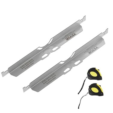 VEVOR Wheel Alignment Tool, 2-Pack Toe Alignment Toe Plates, Stainless Steel Wheel Alignment Tool Plate, Toe Angle Accurate Measurement, Includes 2 Measuring TapesConversion Chart