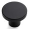 Ravinte Cabinet Knobs, 3 Pack Black Dresser Drawer Pulls, 1-1/5 Inch