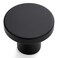 Ravinte Cabinet Knobs, 3 Pack Black Dresser Drawer Pulls, 1-1/5 Inch